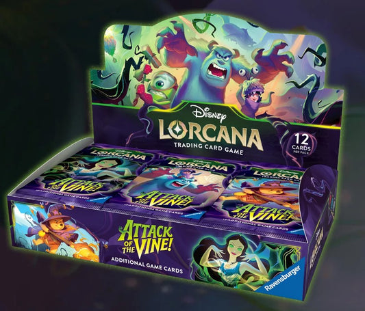 Lorcana Attack of the Vine! Prerelease 7/23 @6:30PM