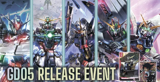 Gundam TCG GD05 Release Event- 7/25 @3PM and 7/26 @6PM